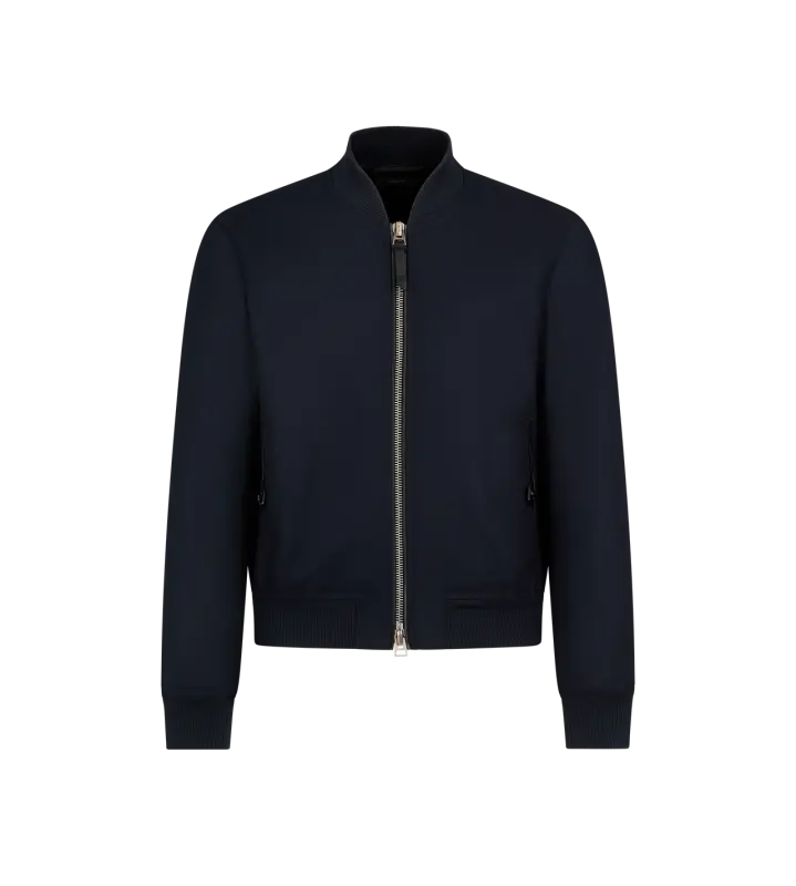 LIGHT FELT BOMBER NAVY online